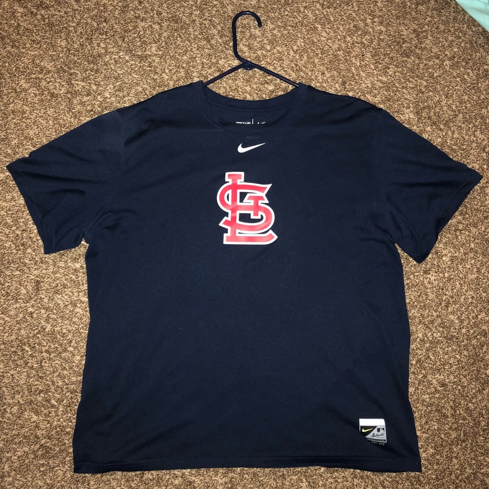 XXL Navy Nike St. Louis Cardinals MLB Collection
